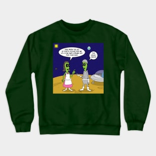 Alien Shopping Crewneck Sweatshirt